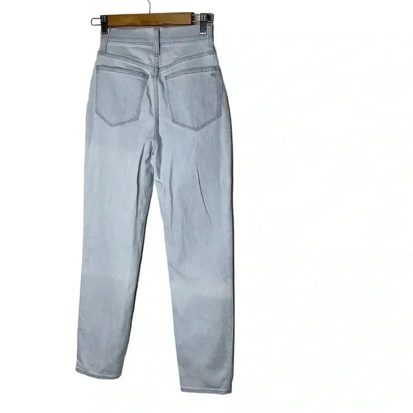 Madewell The Momjean in Bloomfield Wash High Rise  Denim Jeans Size 23 - Picture 8 of 10